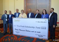 Proceeds of the Viva Fresh golf tournament went to a newly created scholarship fund to get younger generations into produce. $30,000 was raised.